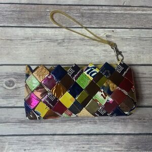 Ecoist Recycled Wrapper Wristlet